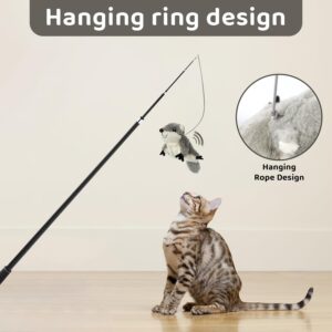 Interactive Catnip Toy With Flapping Motion For Cats