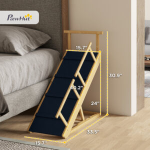 Easy-Access Pet Ramp with Non-Slip Surface for Dogs